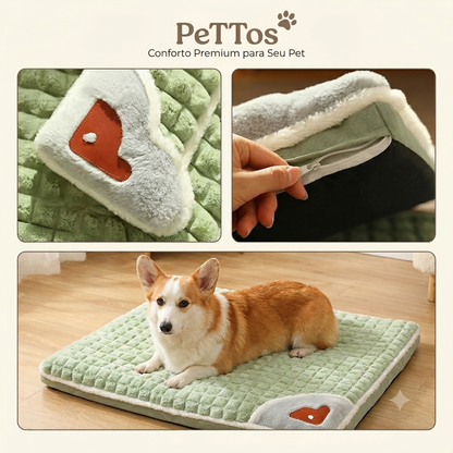 Cama Ortopédica para Cães – Protege Articulações e Alivia Dores