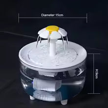 Fonte de Água Elétrica USB para Pets – Hidratação Contínua para Cães e Gatos