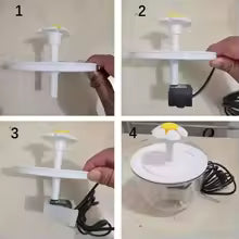 Fonte de Água Elétrica USB para Pets – Hidratação Contínua para Cães e Gatos